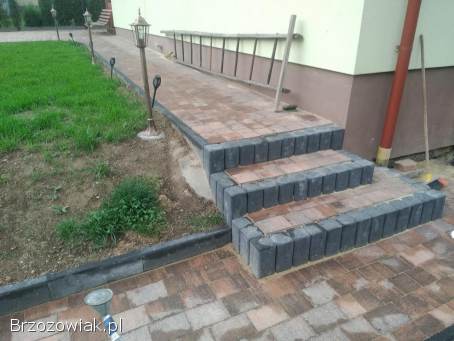 Układanie kostki brukowej