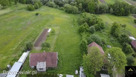 Działka budowlana – Trepcza,  2852 m² z pięknym widokiem,  media i dom do remontu.