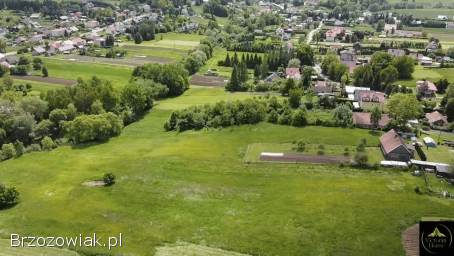 Działka budowlana – Trepcza,  2852 m² z pięknym widokiem,  media i dom do remontu.