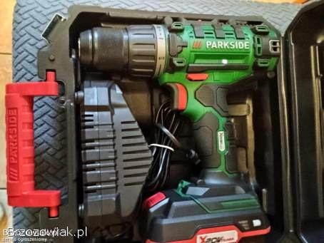 PARKSIDE wiertarko wkrętarka PABS 20-Li E6,  2x AKUMU + LADOWARKA