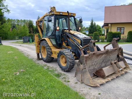 Koparko ładowarka cat 428d 03r