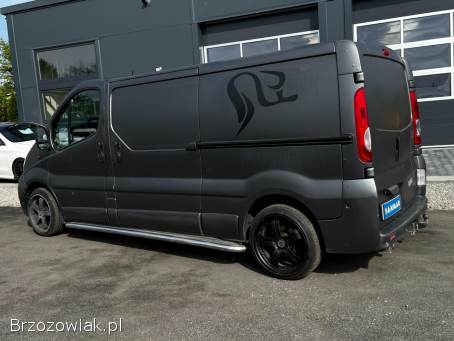 Opel Vivaro 2.  0CDTi 115KM Long -  Gwarancja -  2 drzwi rozsuwanych,  +Bagażnik,  2007r
