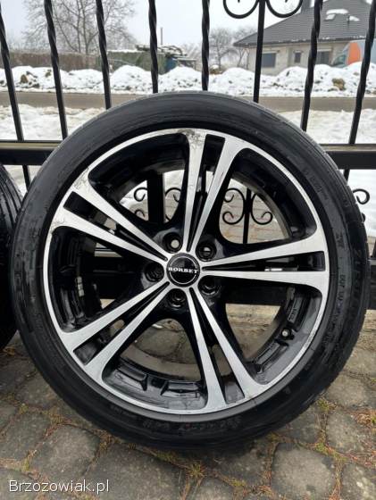 Felgi borbet 17 cali wraz z oponami