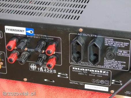Japoński amplituner Marantz SR-53 sprawny.  DOSTAWA
