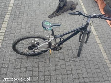 Rower mustang koła 24 aluminiowa rama amortyzator