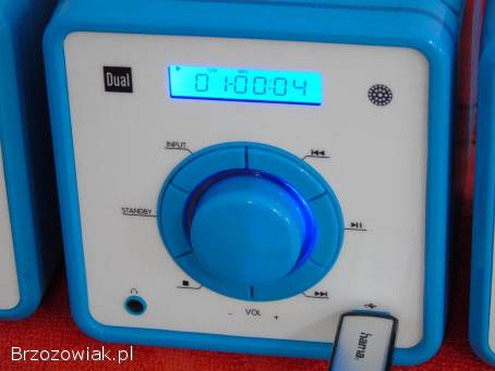 Wieża Dual radio USB mp3 CD kolumny.  WYSYŁKA