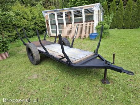 Przyczepka leśna do traktora ursus c330 c360 władimirec t-25