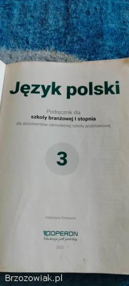 Książki do Szkoły Branżowej 1 Stopnia
