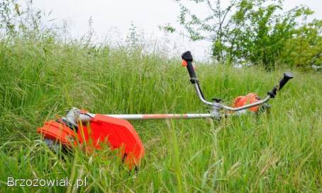 Koszenie traw,  trawników,  przycinanie tui,  wertykulator,  prace porządkowe