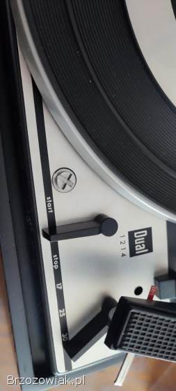 Gramofon dual 1214