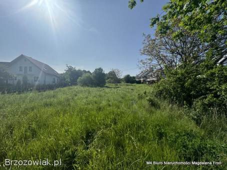Budowlana działka -  Potok,  gm.  Jedlicze