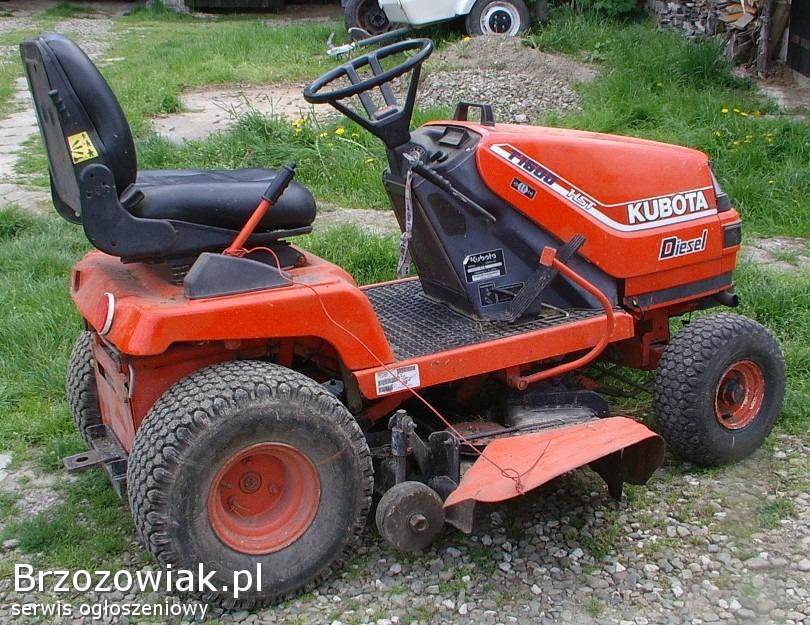 Traktorek kosiarka Kubota diesel