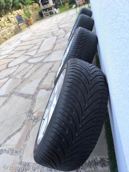 Alufelgi 17 5x112 opony zimowe 225/45R17 ori Seat pasujące do Audi VW Skoda