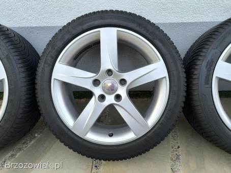 Alufelgi 17 5x112 opony zimowe 225/45R17 ori Seat pasujące do Audi VW Skoda