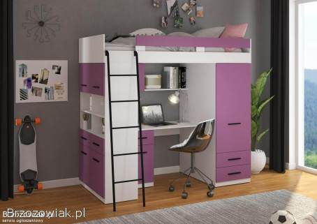 Łóżko piętrowe LEWEL -  nowe