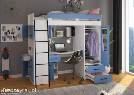 Łóżko piętrowe LEWEL -  nowe