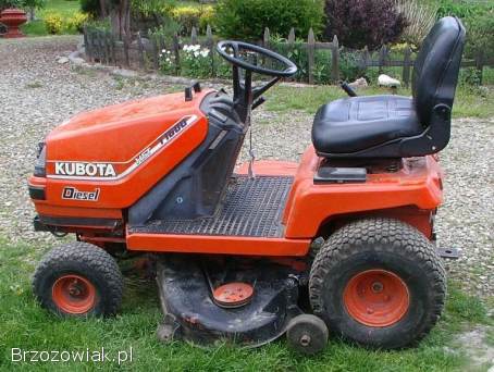 Traktorek kosiarka Kubota diesel