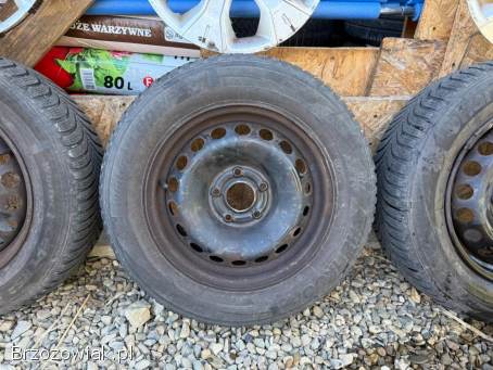 Felgi 5x114,  3 R15 Renault 6,  5J ET43 66,  1 mm + GRATIS OPONY I KOŁPAKI