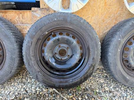 Felgi 5x114,  3 R15 Renault 6,  5J ET43 66,  1 mm + GRATIS OPONY I KOŁPAKI