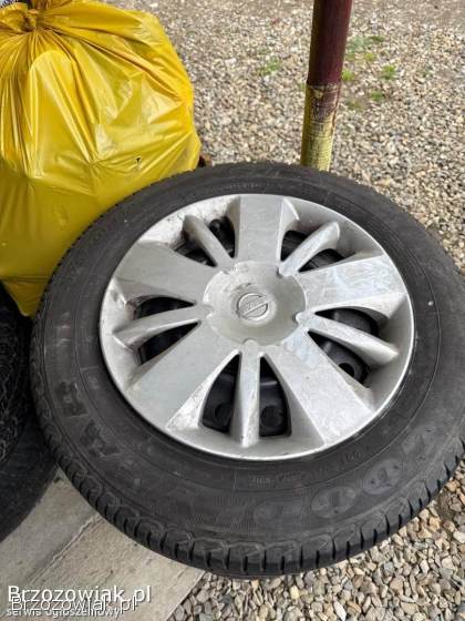 Koła 4x114,  3 R14 Nissan + 175/70R14C + GRATIS KOŁPAKI