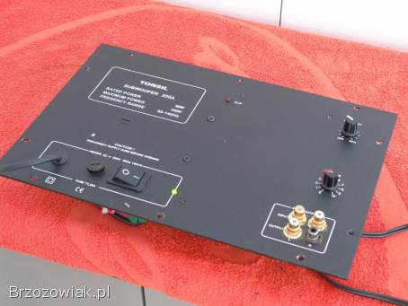 Sub aktywny Tonsil 200 A -  panel wzmacniacza sprawny.  DOSTAW