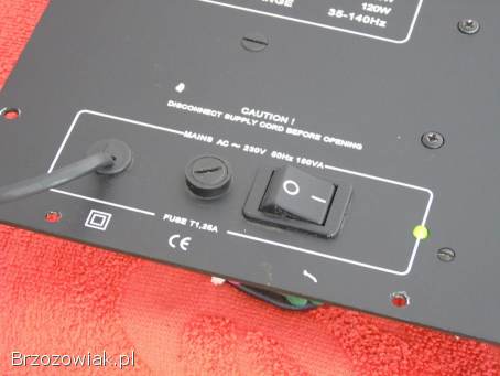 Sub aktywny Tonsil 200 A -  panel wzmacniacza sprawny.  DOSTAW
