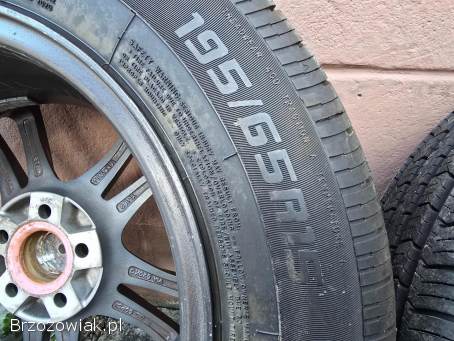 Felgi aluminiowe plus roczne opony Letnie