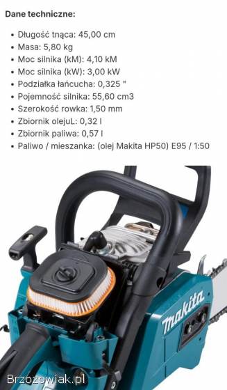 Piła motorowa Makita EA5600F45D