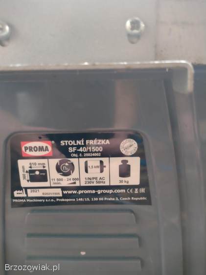 Frezarka proma