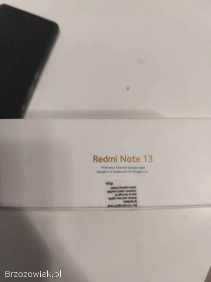 Nowy telefon Redmi note 13