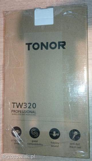 2x Mikrofon TONOR TW320 bezprzewodowy dynamiczny karaoke