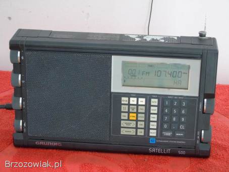 Grundig Satellit 500 radio globalne.  DOSTAWA
