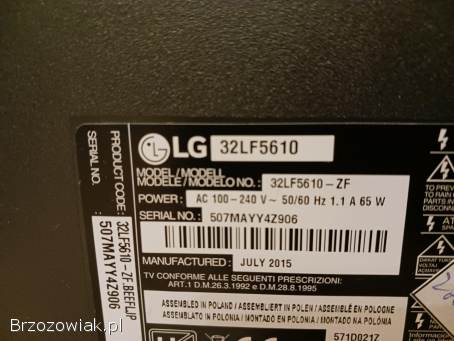 Sprzedam telewizor LG 32 cale