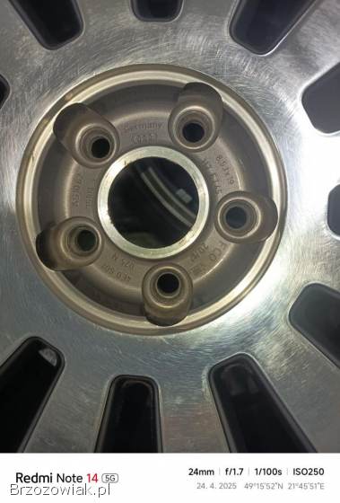 Alufelgi Audi 5x112