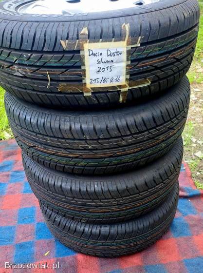Felgi stalowe wraz z oponami 215/65 R16!  Dacia Duster!