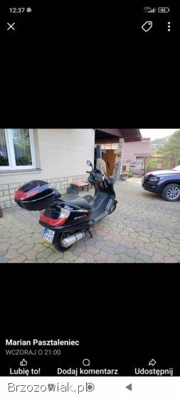 Skuter Jonway Space  125 2014