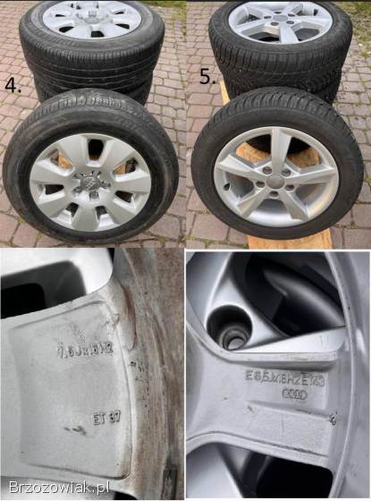 Zestaw kół i felg