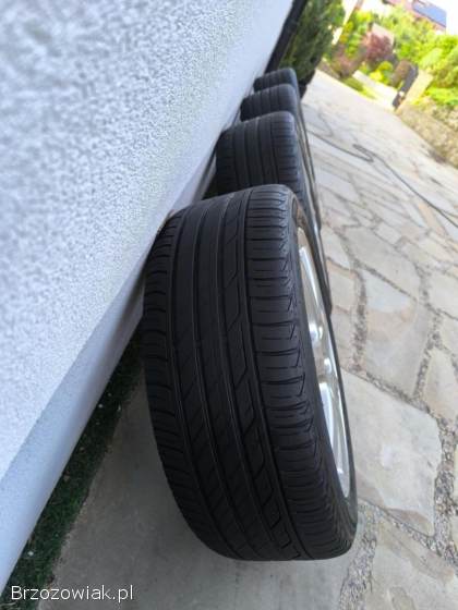 Alufelgi 17 5x114.  3 opony letnie 225/45R17 Honda Civic Accord Legend itp.  Subaru