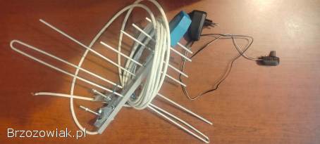 Dekoder WIWA DVB-T2 HEVC z anteną naziemną