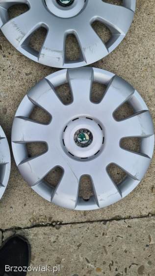 Oryginalne Kołpaki Skoda 15 cali Fabia Octavia itp