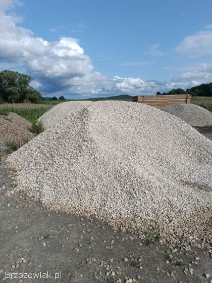 Skład kruszyw Pakoszówka piaski żwiry tłuczeń klińec ziemia ogrodowa transport