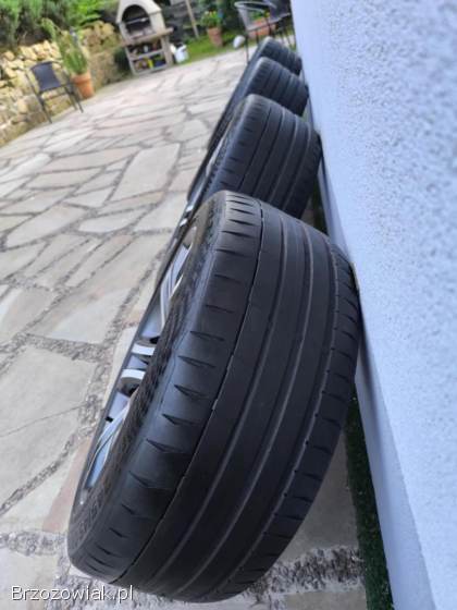 Alufelgi 19 5x112 opony letnie 245/45R19 VW Tiguan Savannah BiColor 2023r