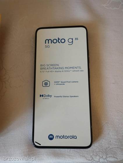 Sprzedam telefon Motorola g35 5 G nowy