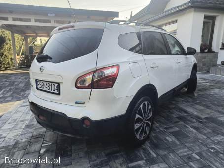 Nissan Qashqai Piekny biały suv 2013