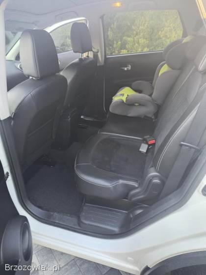 Nissan Qashqai Piekny biały suv 2013