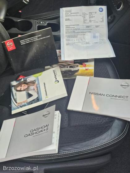 Nissan Qashqai Piekny biały suv 2013
