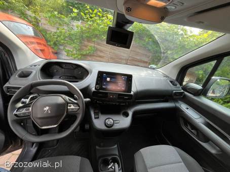 Peugeot Partner 1.  5 BlueHDI 130KM 2023r F-VAT BOGATO WYPOSAŻONY