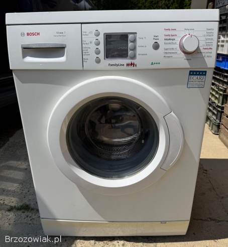 Sprzedam używaną pralkę Boscha 7kg klasa A+++