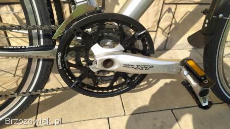 Rower 28 aluminiowy trekkingowy deore xt