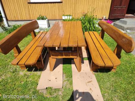 Meble ogrodowe ławka stół ławki
